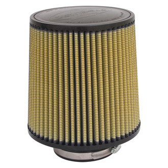 aFe® - Magnum Flow® Pro Guard 7 Round Tapered Tan Air Filter (3.85" F x 8" B x 7" T x 8" H)