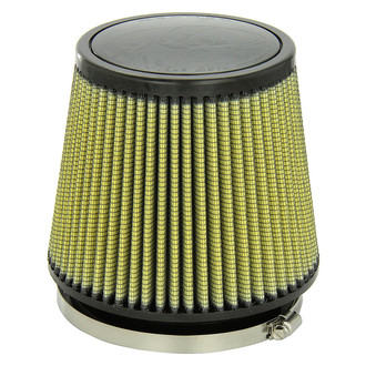 aFe® - Magnum Flow® Pro Guard 7 Round Tapered Tan Air Filter (5.5" F x 7" B x 5.5" T x 6" H)