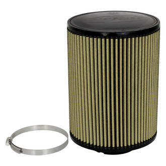 aFe® - Magnum Flow® Pro Guard 7 Round Straight Tan Air Filter (4" F x 8.5" B x 8.5" T x 11" H)