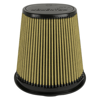 aFe® - Magnum Flow® Pro Guard 7 Oval Tapered Tan Air Filter (4" F x 8" BOL x 6.5" BOW x 5.25" TOL x 3.75" TOW x 7.5" H)