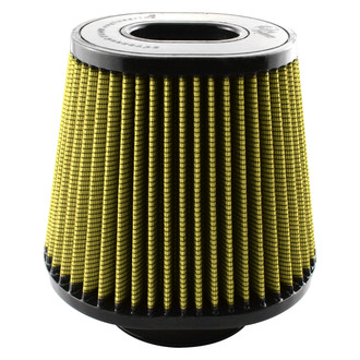 aFe® - Magnum Flow® Pro Guard 7 Oval Tapered Tan Air Filter (5" F x 9" BOL x 7.5" BOW x 6.75" TOL x 5.5" TOW x 7.5" H)