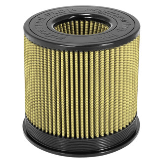 aFe® - Magnum Flow® Pro Guard 7 Round Straight Tan Air Filter (3.3" F x 8" B x 8" T x 8" H)