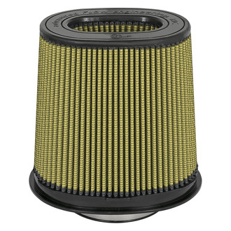 aFe® - Magnum Flow® Pro Guard 7 Oval Tapered Tan Air Filter (5" F x 9" BOL x 7" BOW x 7.25" TOL x 5" TOW x 8" H)