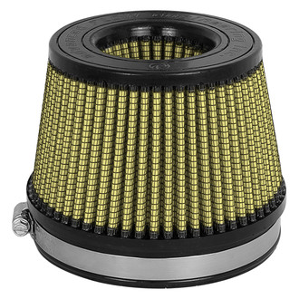 aFe® - Magnum Flow® Pro Guard 7 Round Tapered Tan Air Filter (5" F x 5.75" B x 4.5" T x 3.5" H)