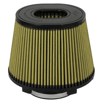 aFe® - Magnum Flow® Pro Guard 7 Oval Tapered Tan Air Filter (5" F x 9" BOL x 7.5" BOW x 6.75" TOL x 5.5" TOW x 7.5" H)