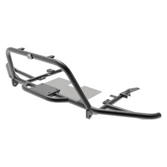 aFe® - Terra Guard Black Front Bumper Guard with Winch Mount
