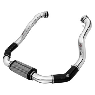 Takeda® - Attack Stage 2 Aluminum Polished Cold Air Intake System with Pro Dry S Gray Filter