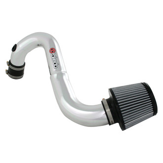 Takeda® - Attack Stage 2 Aluminum Polished Cold Air Intake System with Pro Dry S Gray Filter