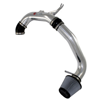 Takeda® - Link Stage 2 Aluminum Polished Cold Air Intake System with Pro Dry S Gray Filter