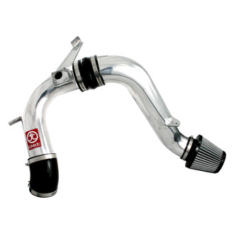 Takeda® - Link Stage 2 Aluminum Polished Cold Air Intake System with Pro Dry S Gray Filter