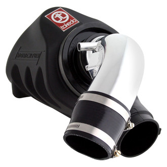 Takeda® - Momentum Sealed Stage 2 Aluminum Polished Cold Air Intake System with Pro 5R Blue Filter