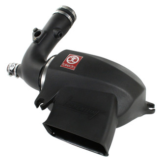 Takeda® - Momentum Sealed Stage 2 Aluminum Black Cold Air Intake System with Pro 5R Blue Filter