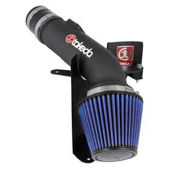Takeda® - Retain Stage 2 Aluminum Black Short Ram Air Intake System with Pro 5R Blue Filter