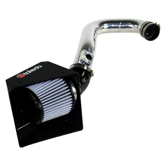 Takeda® - Retain Stage 2 Aluminum Polished Short Ram Air Intake System with Pro Dry S Gray Filter