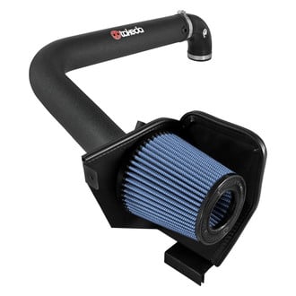 Takeda® - Retain Stage 2 Aluminum Black Short Ram Air Intake System with Pro 5R Blue Filter