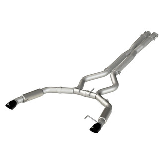 aFe® - Mach Force XP™ Stainless Steel Aggressive Toned Cat-Back Exhaust System with Split Rear Exit