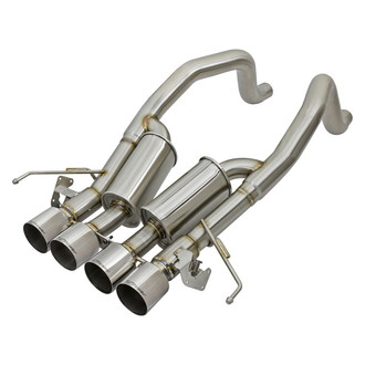 aFe® - Mach Force XP™ 304 SS Axle-Back Exhaust System with Quad Rear Exit