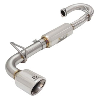 Takeda® - 304 SS Axle-Back Exhaust System with Single Rear Exit
