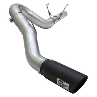 aFe® - Large Bore HD™ 409 SS DPF-Back Exhaust System with Single Side Exit