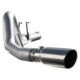 aFe® - Large Bore HD™ 409 SS DPF-Back Exhaust System with Single Side Exit