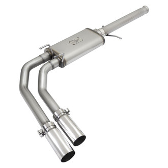 aFe® - Rebel Series™ 409 SS Cat-Back Exhaust System with Dual Side Exit
