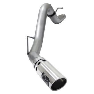 aFe® - Large Bore HD™ 409 SS DPF-Back Exhaust System with Single Side Exit