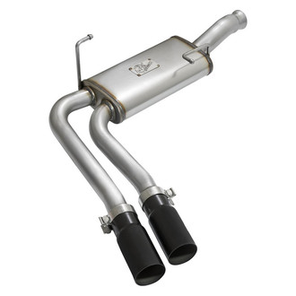 aFe® - Rebel Series™ 409 SS Cat-Back Exhaust System with Dual Side Exit