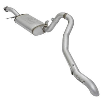 aFe® - Mach Force XP™ 409 SS Hi-Tuck Cat-Back Exhaust System with Single Rear Exit