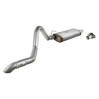 aFe® - Mach Force XP™ 409 SS Hi-Tuck Cat-Back Exhaust System with Single Rear Exit