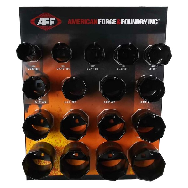 AFF® - 17-piece 8-Point Axle Locknut Socket Set