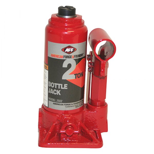 AFF® - 2 t 6-1/4" to 12-3/4" Heavy-Duty Hydraulic Bottle Jack