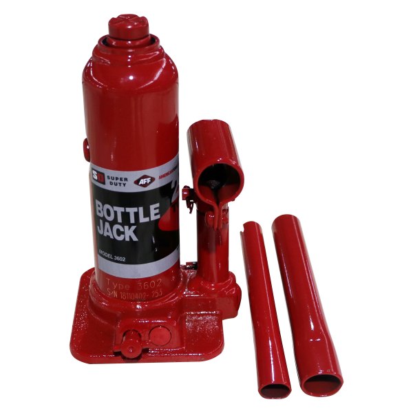 AFF® - 2 t 7.12" to 13.54" Super Duty Hydraulic Bottle Jack