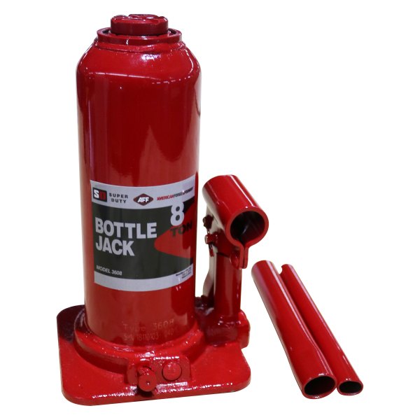 AFF® - 8 t 8.85" to 17.91" Super Duty Hydraulic Bottle Jack