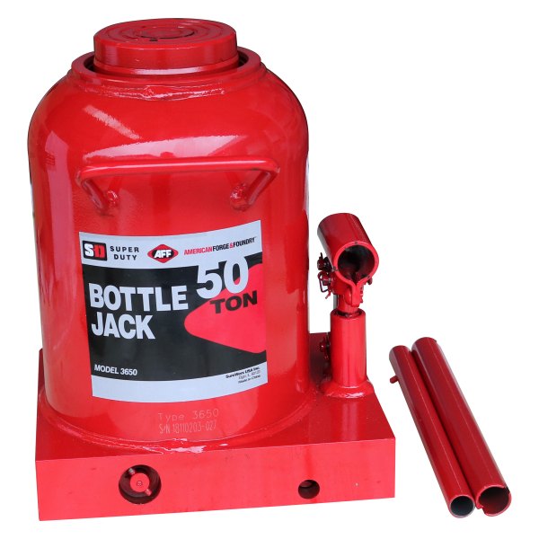 AFF® - 50 t 10.43" to 16.73" Super Duty Hydraulic Bottle Jack