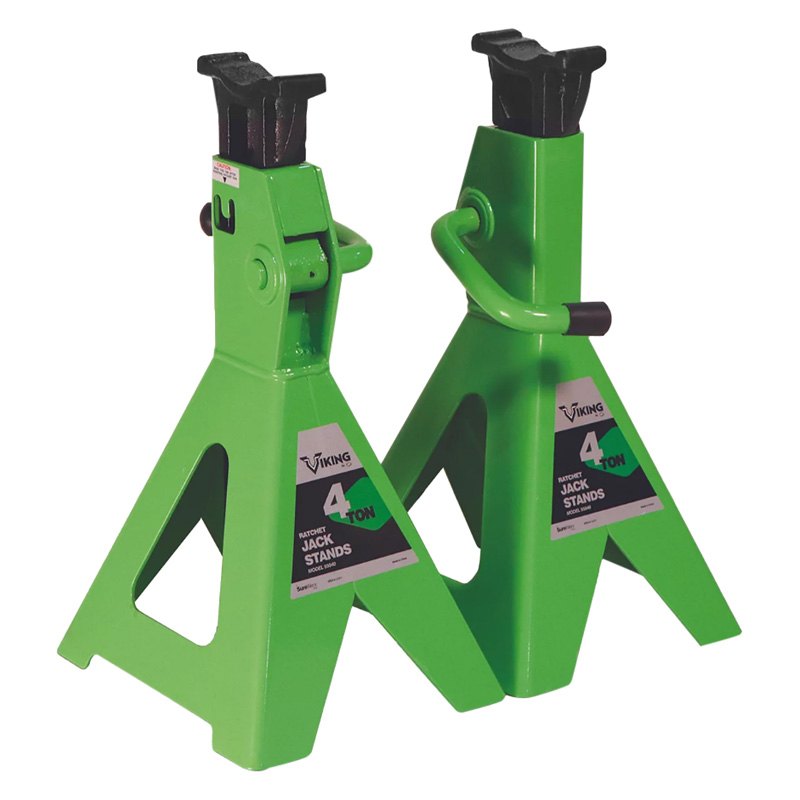 AFF® 55040 Viking™ 4 t Ratcheting Jack Stand Set