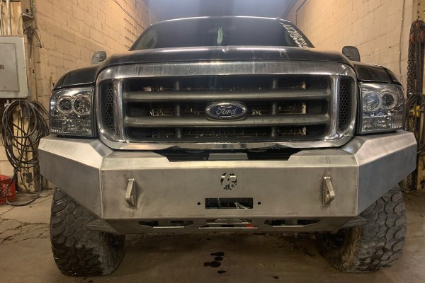 Affordable Offroad® - Elite Series Full Width Front Modular Raw Bumper
