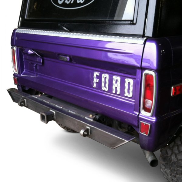 Affordable Offroad® - Affordable Series Mid Width Front HD Black Powder Coated Bumper 