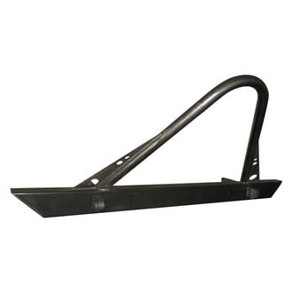 Affordable Offroad® - Affordable Series Mid Width Black Powder Coated Front HD Bumper with Stinger