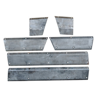 Affordable Offroad® - Raw Lower Door and Side Panel Armor