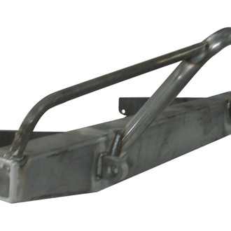 Affordable Offroad® - Elite Series Full Width Raw Front HD Bumper with Pre-Runner Guard