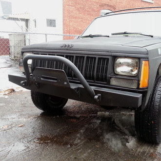 Affordable Offroad® - Modular Front Winch Bumper with Hoop