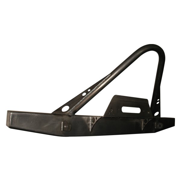 Affordable Offroad® - Elite Series Full Width Front HD Black Powder Coated Bumper