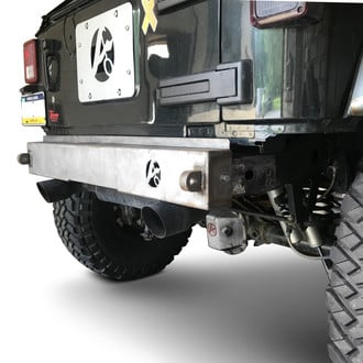 Affordable Offroad® - Flush Mount Stubby Rear HD Bumper