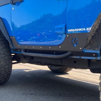 Affordable Offroad® - Raw Rock Sliders with Body Armor