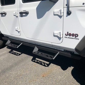Affordable Offroad® - Raw Rectangular Side Steps
