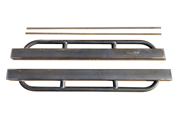Affordable Offroad® - Weld-In Raw Rock Sliders