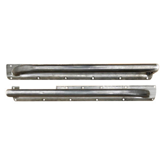 Affordable Offroad® - Elite Raw Rear Doors Quarter Rub Rails
