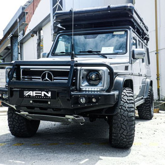 AFN 4x4 America® - Full Width HD Black Front Bumper