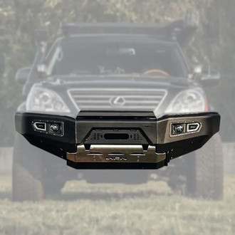 AFN 4x4 America® - Full Width HD Black Winch Bumper