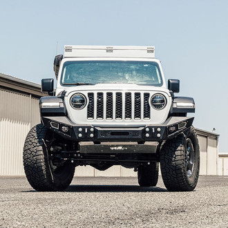 AFN 4x4 America® - Full Width HD Black Front Bumper